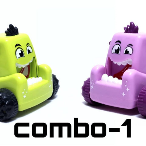 Monster Push & Go Combo (Green & Purple)